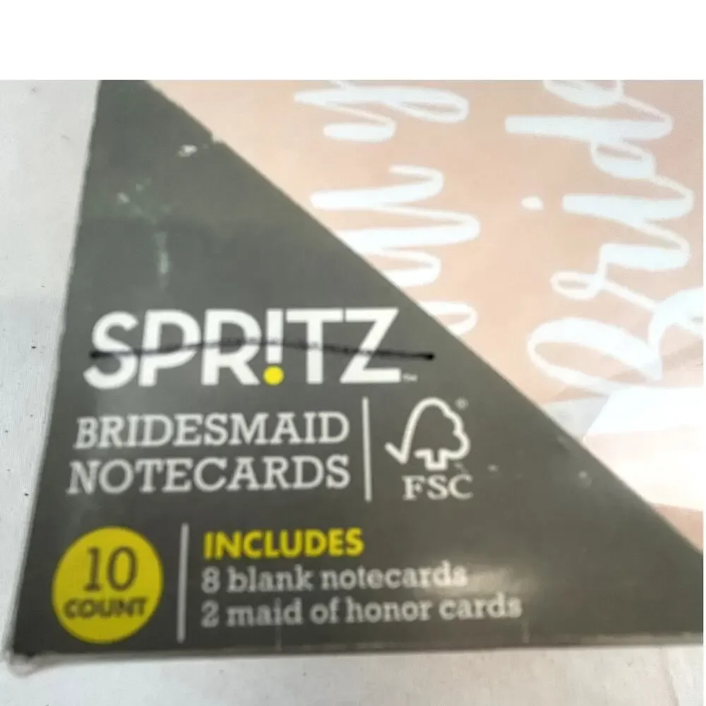 SKU2292 30 Ct Will You Be My Bridesmaid Maid of Honor Cards Envelopes NWT